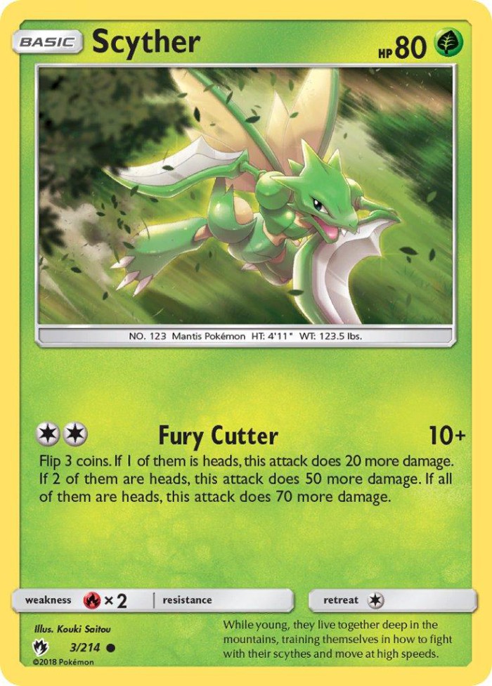 Carte Pokémon: Scyther [Insécateur]