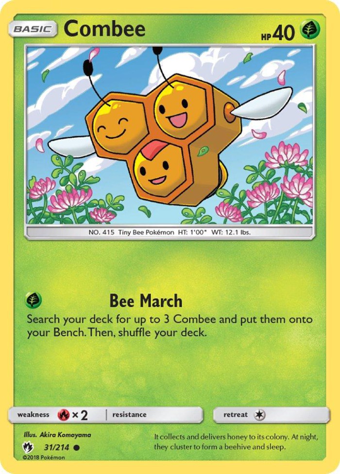 Carte Pokémon: Combee [Apitrini]