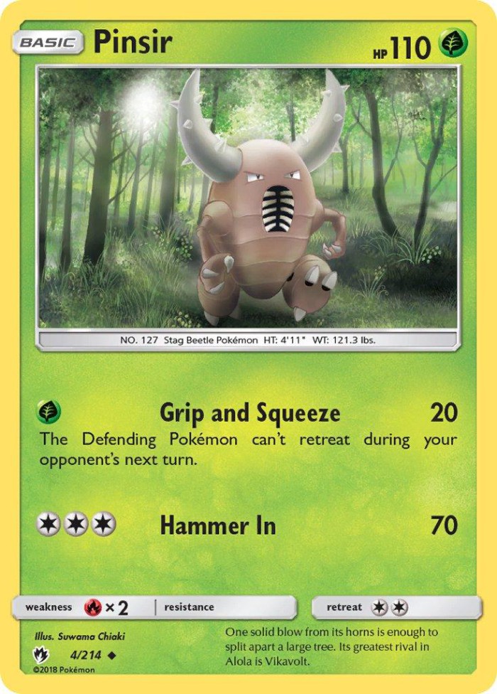 Carte Pokémon: Pinsir [Scarabrute]