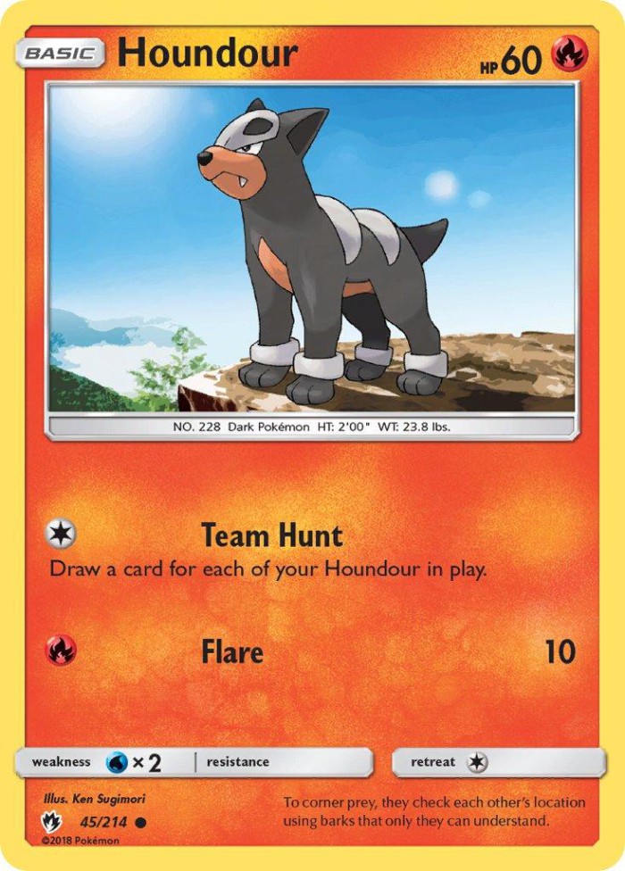 Carte Pokémon: Houndour [Malosse]