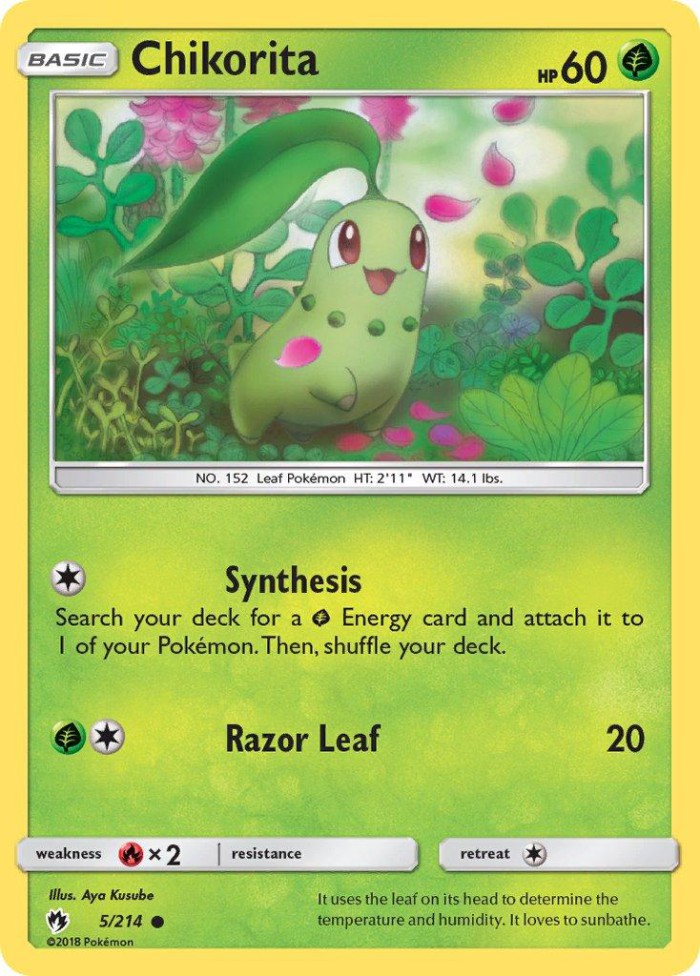 Carte Pokémon: Chikorita [Germignon]