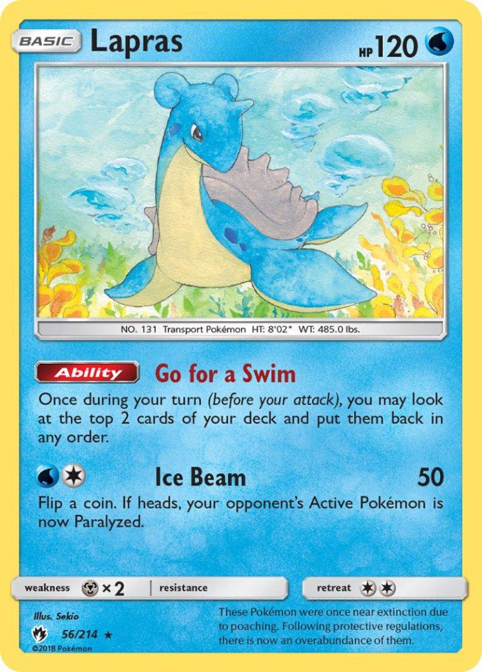 Carte Pokémon: Lapras [Lokhlass]