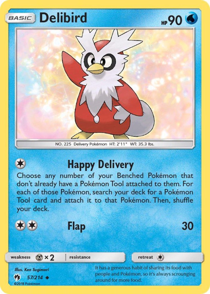 Carte Pokémon: Delibird [Cadoizo]