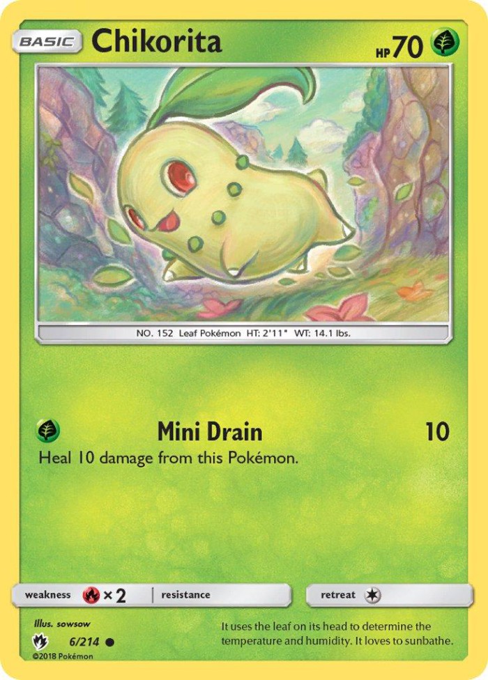 Carte Pokémon: Chikorita [Germignon]