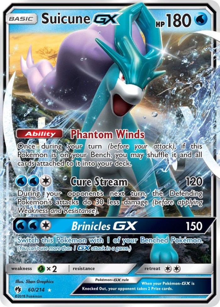 Carte Pokémon: Suicune GX [Suicune GX]