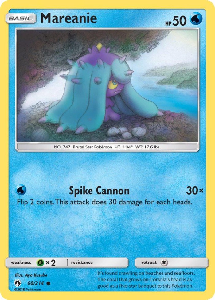 Carte Pokémon: Mareanie [Vorastérie]