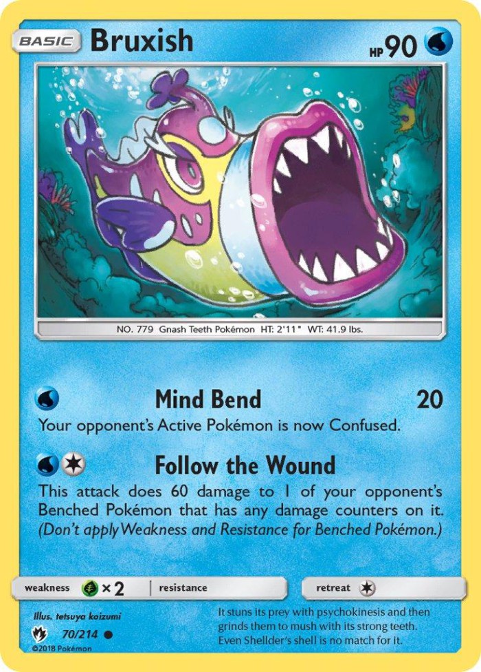 Carte Pokémon: Bruxish [Denticrisse]