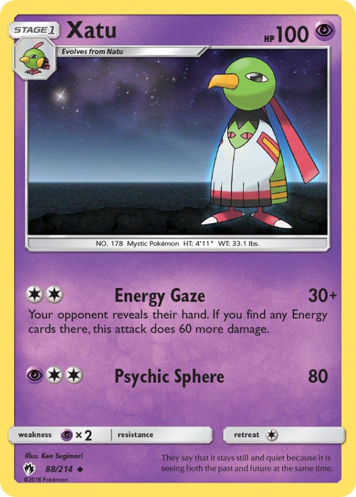 Carte Pokémon: Xatu [Xatu]