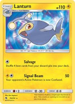 Carte Pokémon: Lanturn