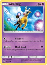 Carte Pokémon: Girafarig