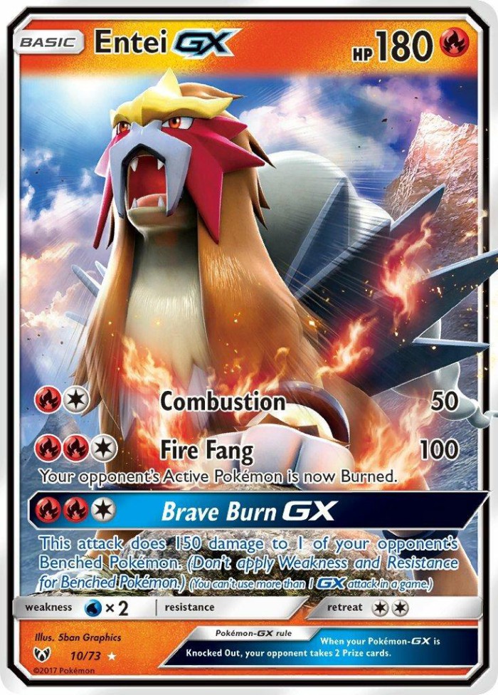 Carte Pokémon: Entei GX [Entei GX]