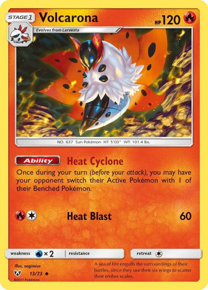 Carte Pokémon: Volcarona [Pyrax]