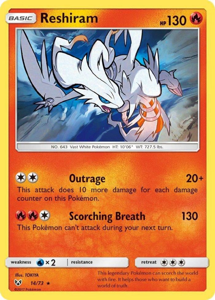 Carte Pokémon: Reshiram [Reshiram]