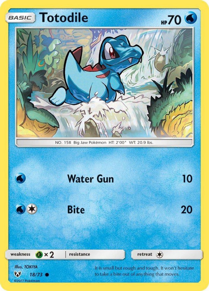 Carte Pokémon: Totodile [Kaiminus]