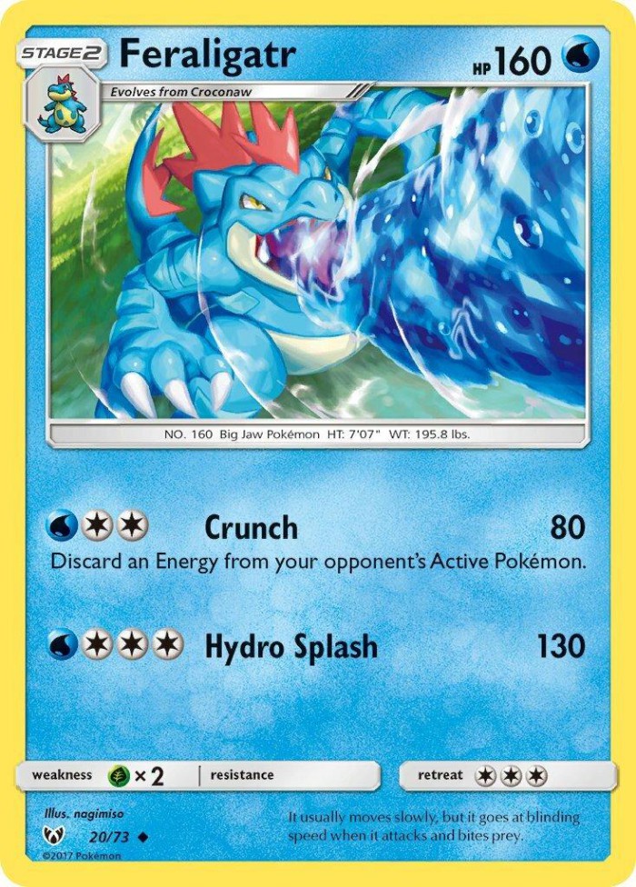 Carte Pokémon: Feraligatr [Aligatueur]