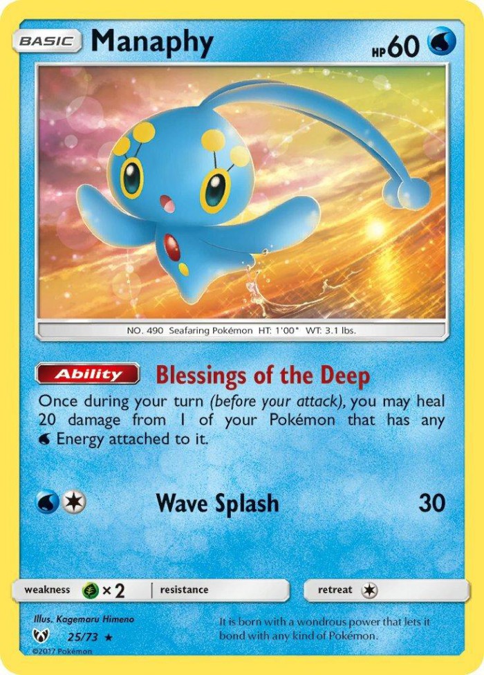 Carte Pokémon: Manaphy [Manaphy]