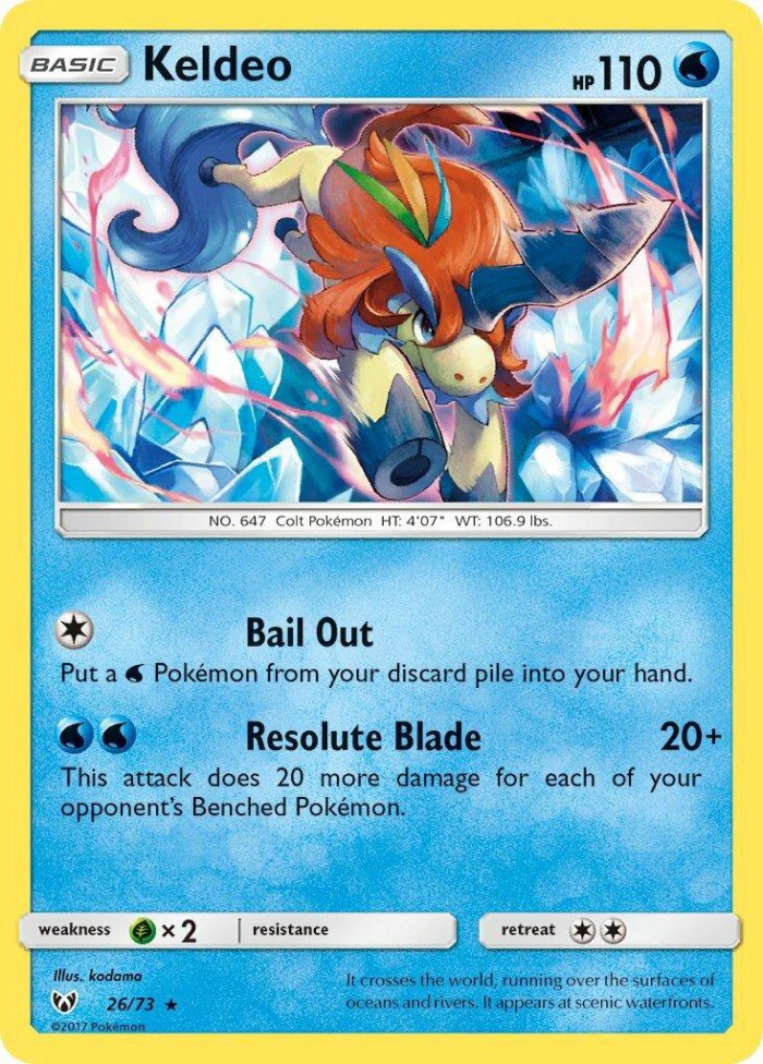 Carte Pokémon: Keldeo [Keldeo]