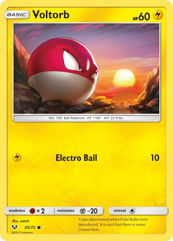 Carte Pokémon: Voltorb [Voltorbe]