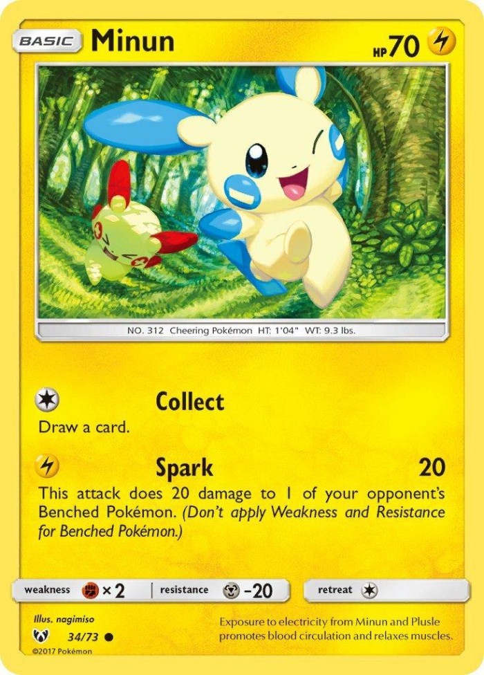 Carte Pokémon: Minun [Négapi]