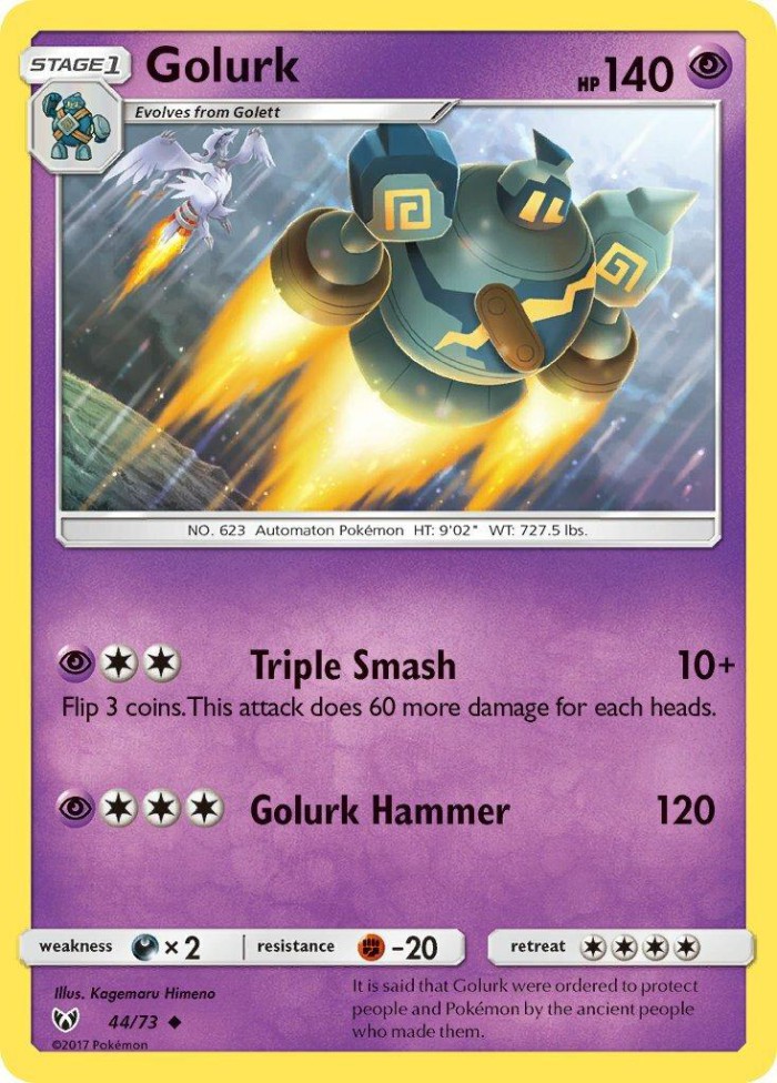 Carte Pokémon: Golurk [Golemastoc]