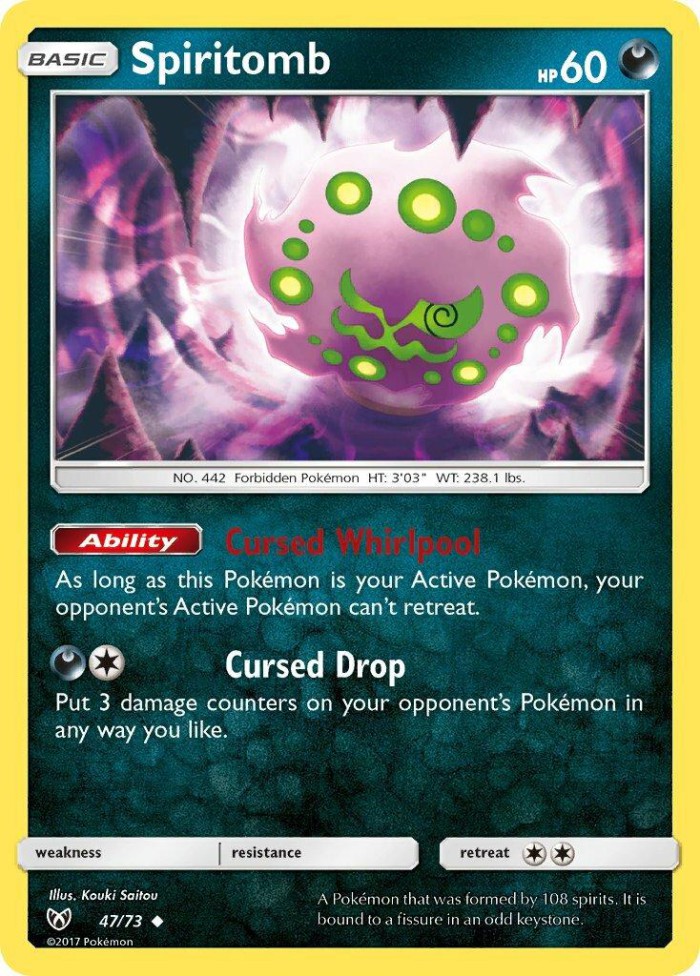 Carte Pokémon: Spiritomb [Spiritomb]