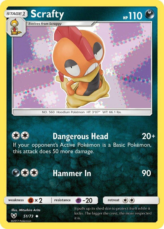 Carte Pokémon: Scrafty [Baggaïd]