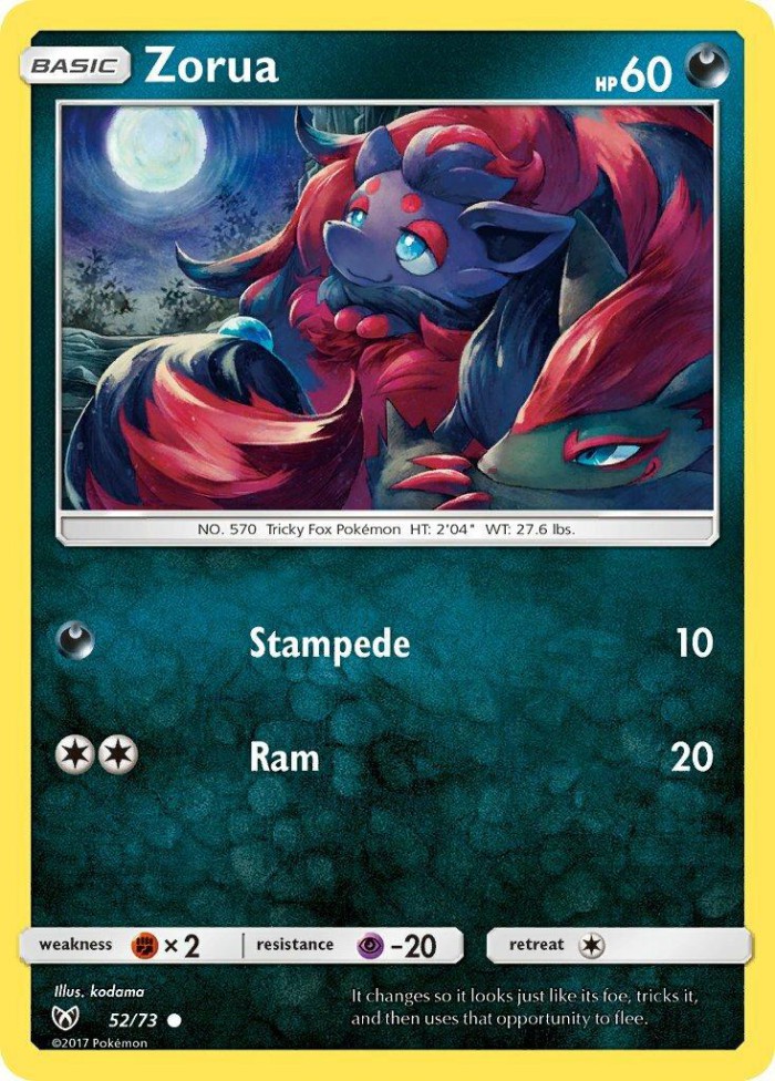 Carte Pokémon: Zorua [Zorua]