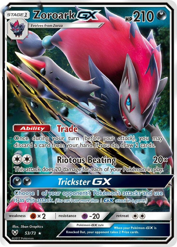 Carte Pokémon: Zoroark GX [Zoroark GX]