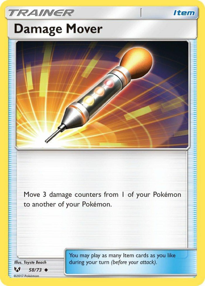 Carte Pokémon: Damage Mover [Déplace Dégâts]