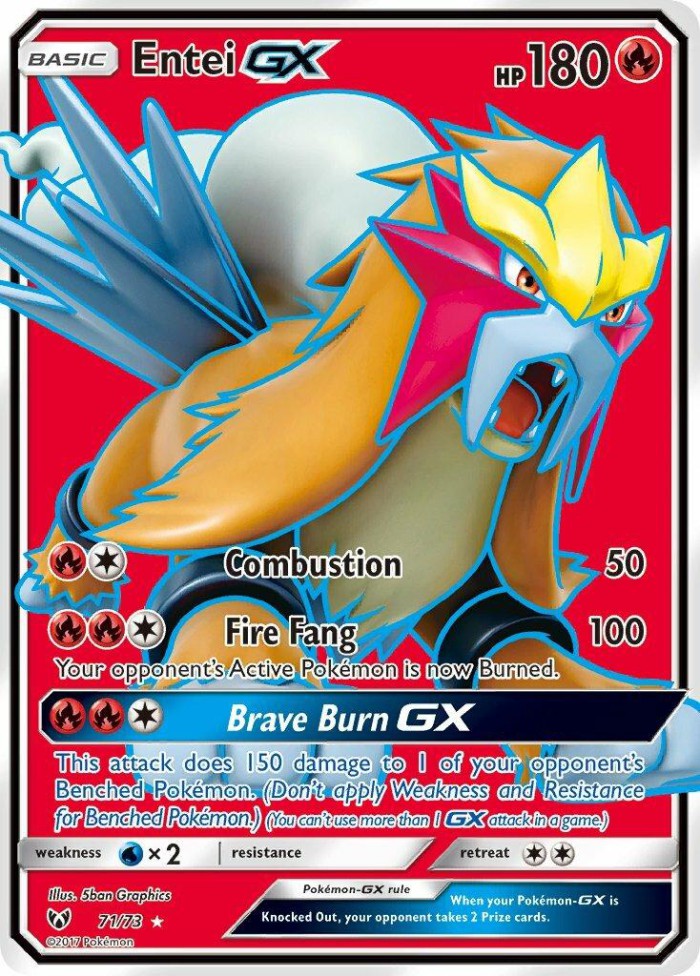 Carte Pokémon: Entei GX [Entei GX]