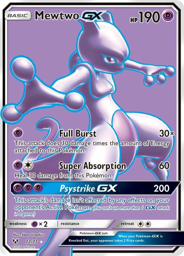 Carte Pokémon: Mewtwo GX [Mewtwo GX]