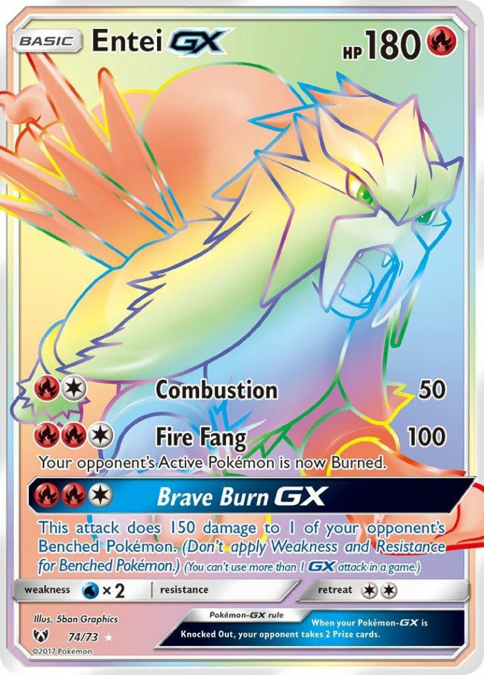 Carte Pokémon: Entei GX [Entei GX]