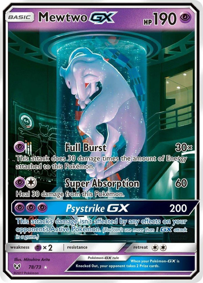 Carte Pokémon: Mewtwo GX [Mewtwo GX]