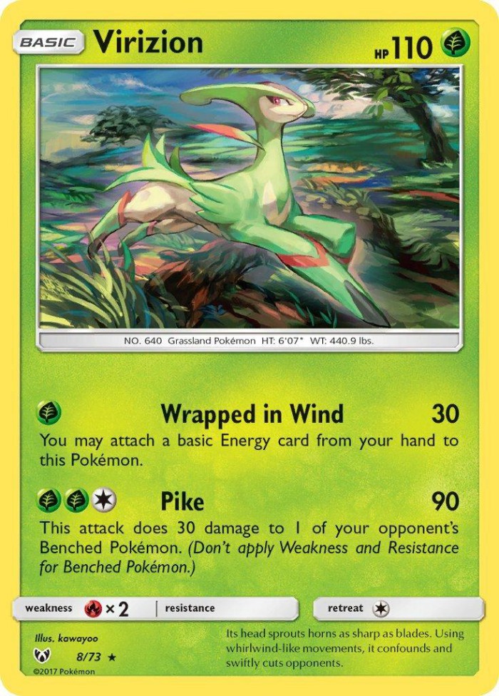 Carte Pokémon: Virizion [Viridium]