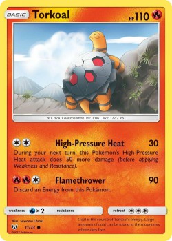 Carte Pokémon: Torkoal