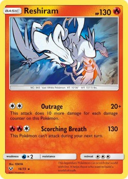 Carte Pokémon: Reshiram