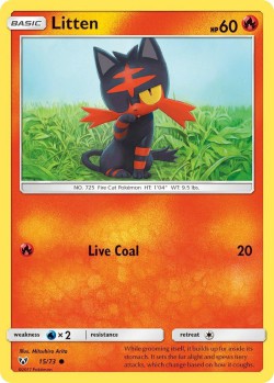 Carte Pokémon: Litten