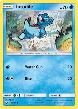 Carte Pokémon: Totodile