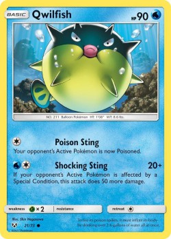 Carte Pokémon: Qwilfish