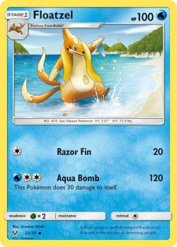 Carte Pokémon: Floatzel