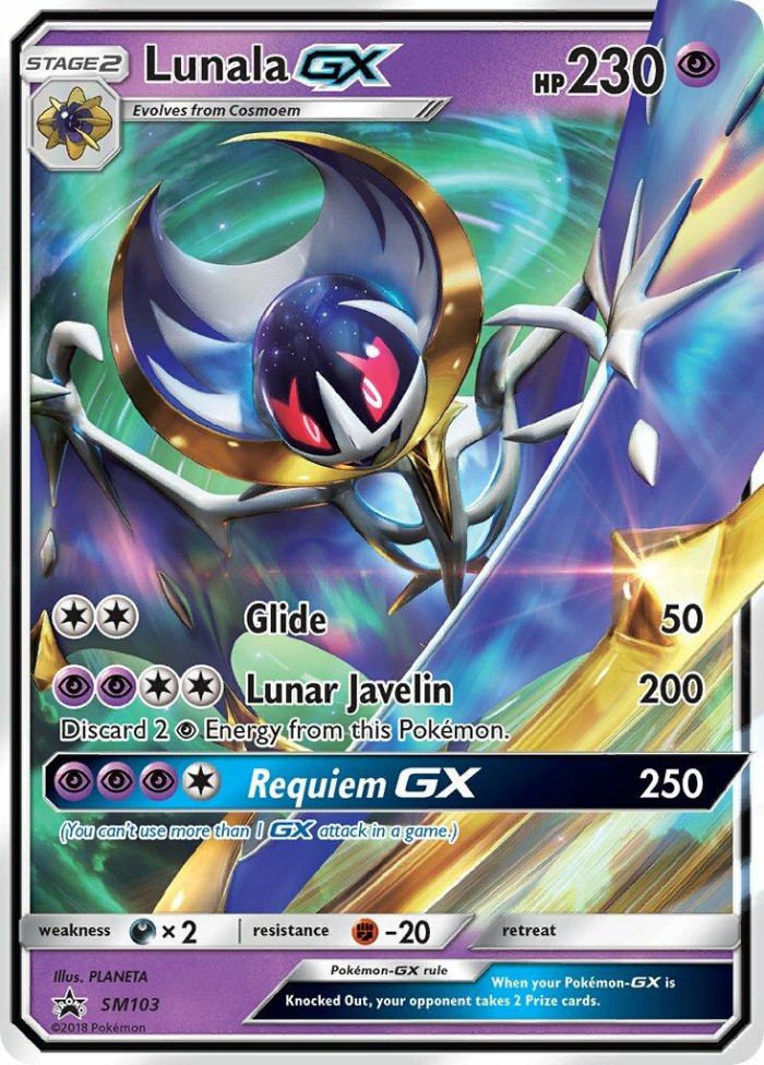 Carte Pokémon: Lunala GX [Lunala GX]