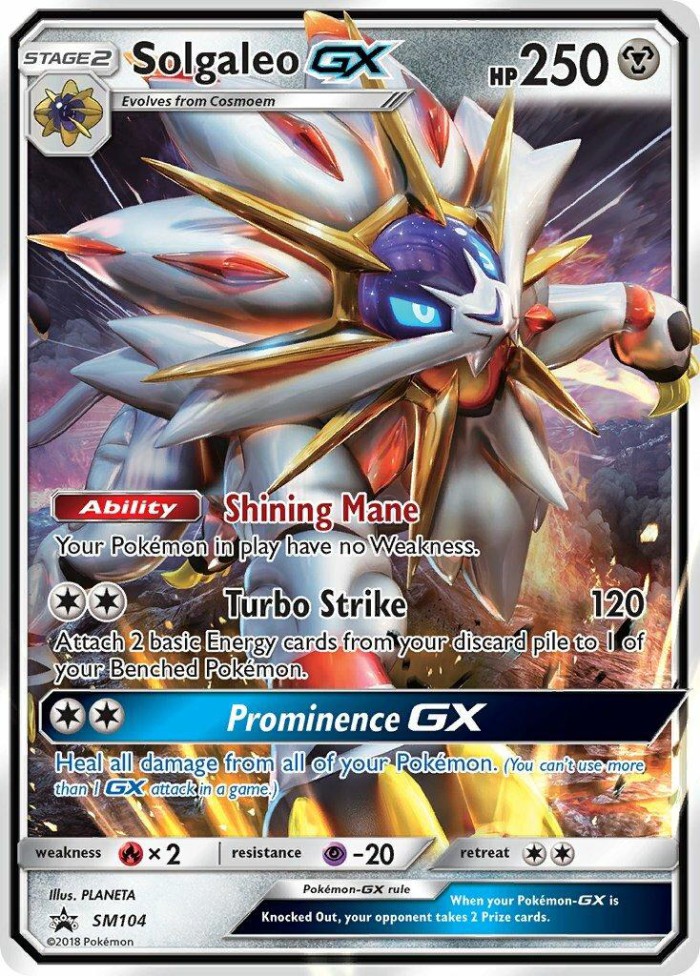 Carte Pokémon: Solgaleo GX [Solgaleo GX]