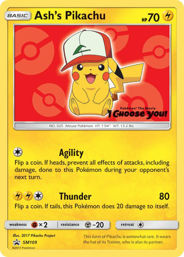 Carte Pokémon: Ash's Pikachu [Pikachu de Sacha]