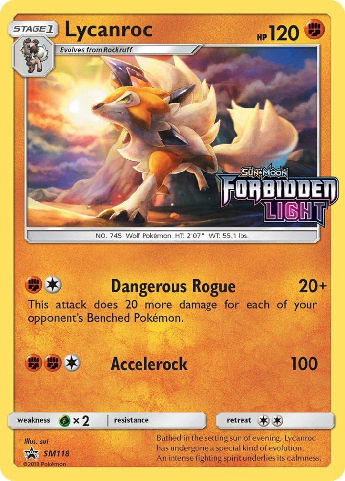 Carte Pokémon: Lycanroc [Lougaroc]