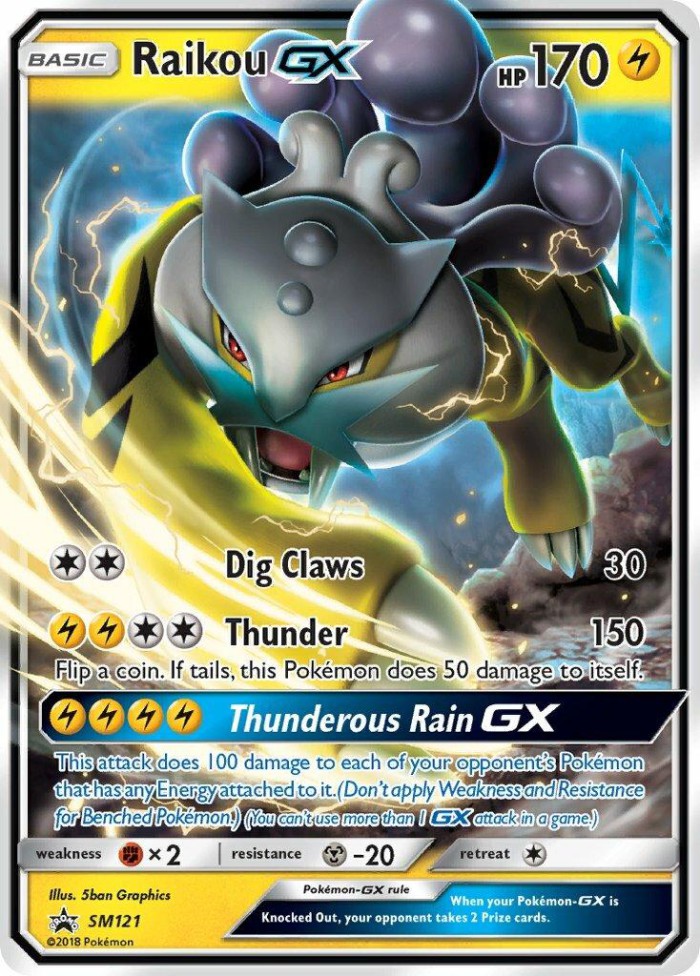 Carte Pokémon: Raikou GX [Raikou GX]