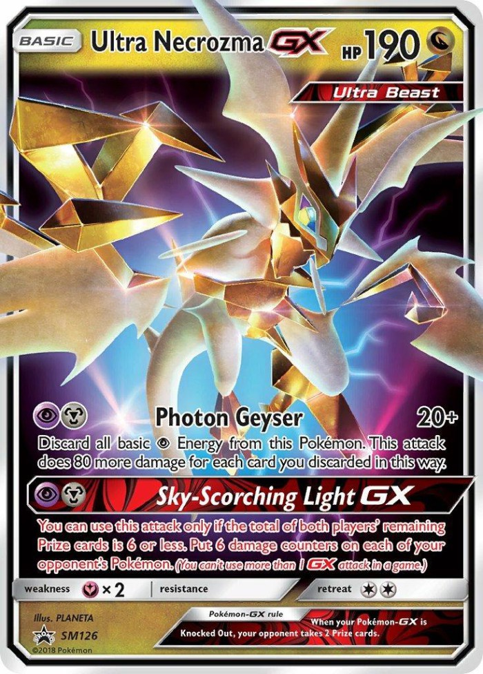 Carte Pokémon: Ultra Necrozma GX [Ultra-Necrozma GX]