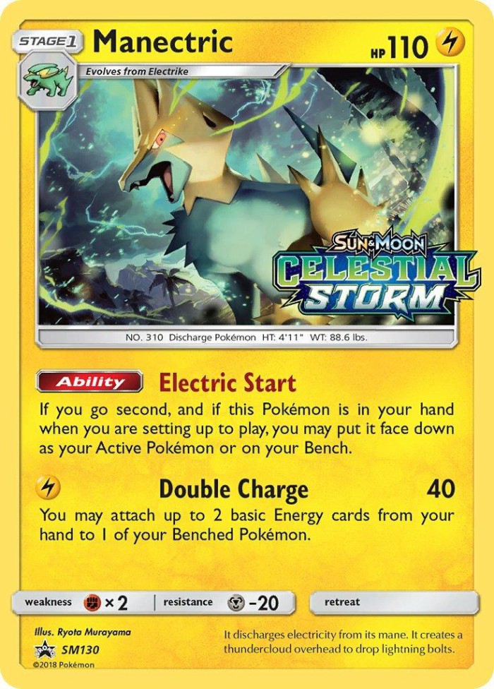 Carte Pokémon: Manectric [Élecsprint]