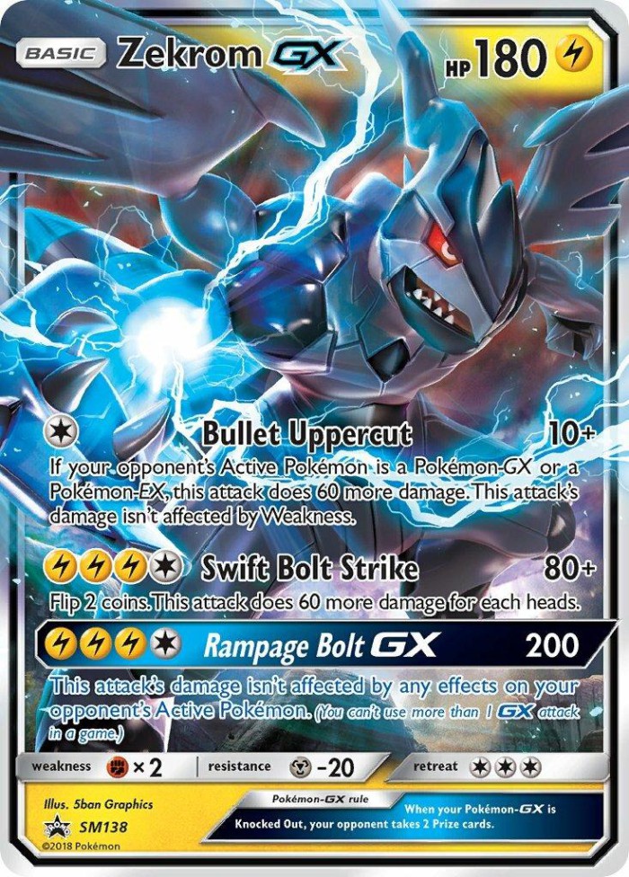 Carte Pokémon: Zekrom GX [Zekrom GX]