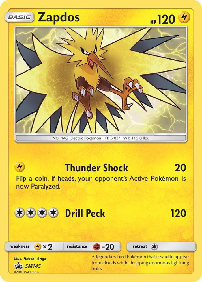 Carte Pokémon: Zapdos [Électhor]