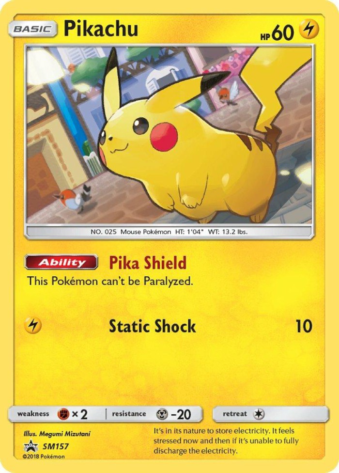 Carte Pokémon: Pikachu [Pikachu]